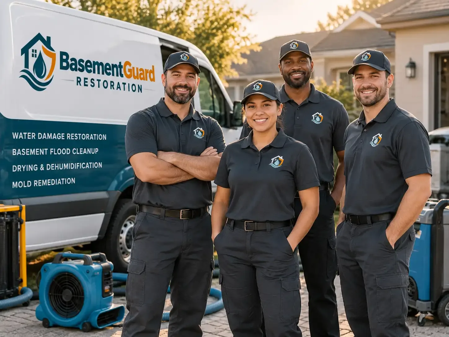 Basement Water Damage Restoration company in Ivor, VA